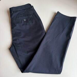 Charles Tyrwhitt Men's Navy Pants Chinos Extra Slim Fit Non-Iron 32W 30L Stretch